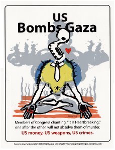 US Bombs Gaza